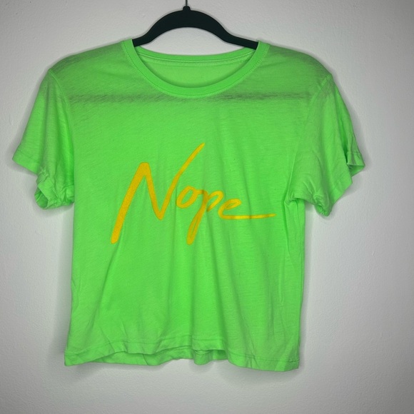 Wildfox Neon Graphic Nope Tshirt - Picture 2 of 3